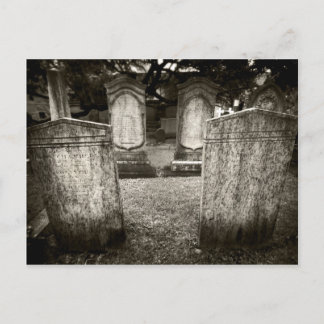 Charleston Friedhof Postkarte