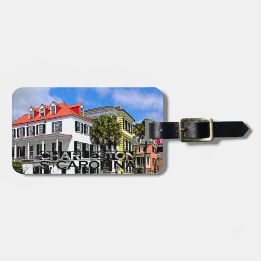 Charleston Gepäckanhänger (Vorderseite horizontal)