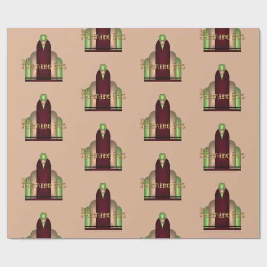 Charleston Geschenkpapier (Flach)