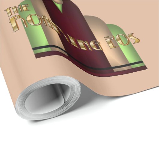 Charleston Geschenkpapier (Rolleneckpunkt)