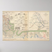 Charleston Harbor, Armee der Potomac-Operationen Poster (Vorne)