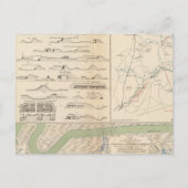 Charleston Harbor, Armee der Potomac-Operationen Postkarte (Vorderseite)