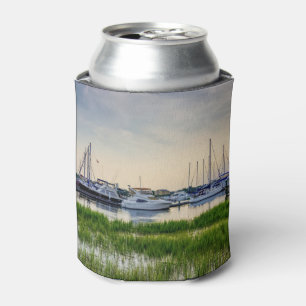 Charleston Harbour Boats Sunset Dosenkühler