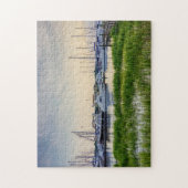 Charleston Harbour Boats Sunset Puzzle (Vertikal)