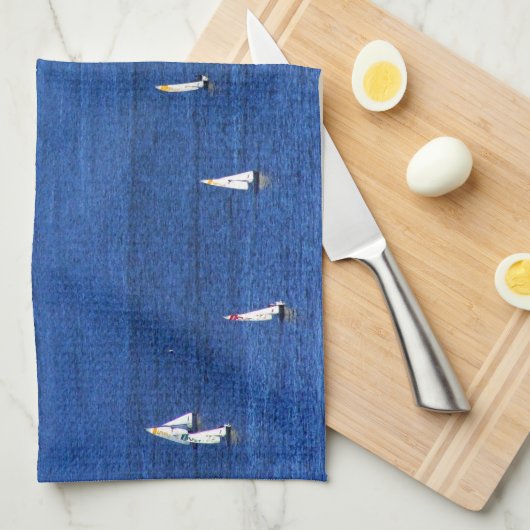 Charleston Harbour Handtuch (Viertel Falte)