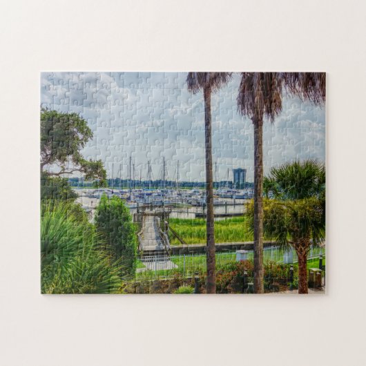 Charleston Harbour Puzzle (Horizontal)