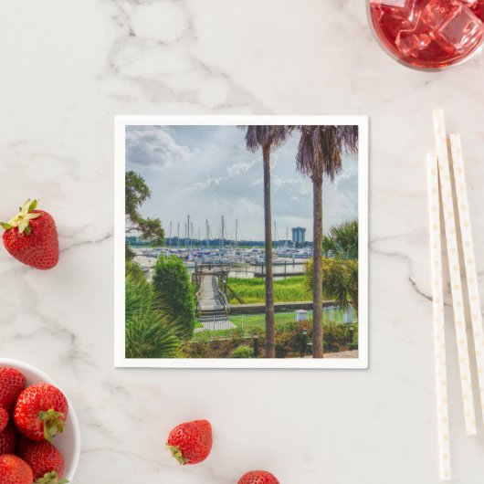 Charleston Harbour Serviette (Beispiel)