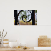 Charleston Iron Gate Detail Poster (Küche)