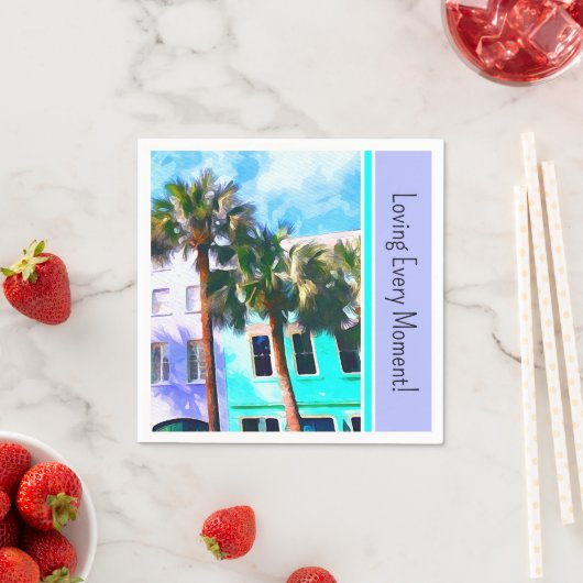 Charleston Junggeselinnen-Abschied Paper Napkin Serviette (Beispiel)