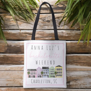 Charleston Junggeselinnen-Abschied Weekend Favor Tasche