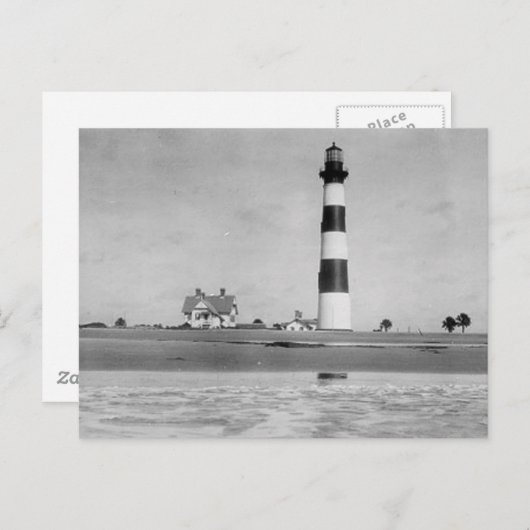 Charleston Lighthouse Postkarte (Vorne/Hinten)