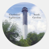 Charleston Lighthouse Stickers (Vorderseite)