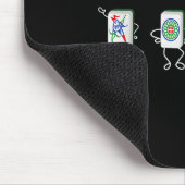 Charleston Mahjong, der Funny Mahjong Tanz Mousepad (Ecke)