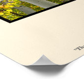 Charleston NV Herbstfall Farbe Aspen Kunst Poster (Ecke)