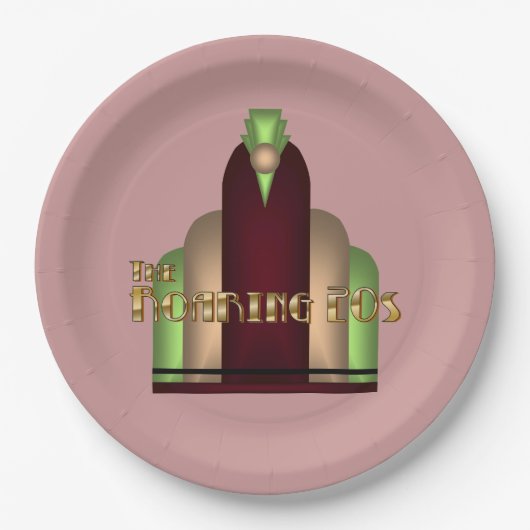 Charleston Paper Plate Pappteller (Vorderseite)