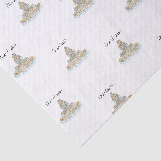 Charleston-Papierpapier Seidenpapier (Ausschnitt)