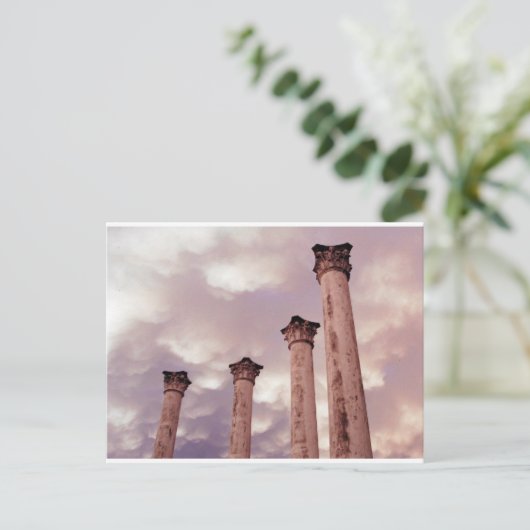 Charleston Pillars Postkarte (Stehend Vorderseite)