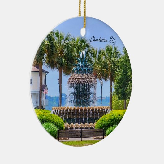 Charleston Pineaple Ornament (Rechts)