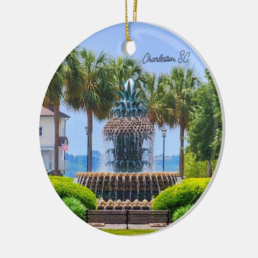 Charleston Pineaple Ornament (Links)