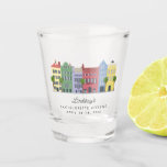 Charleston Rainbow Row Shot Glass Schnapsglas<br><div class="desc">DUSCHEN! Wesentlich für Ihren Charleston,  South Carolina Junggeselinnen-Abschied Plan.</div>