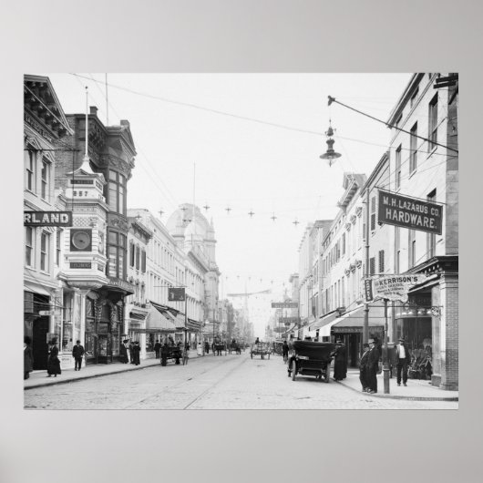 Charleston, SC, 1910 Poster (Vorne)