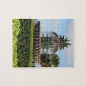Charleston Sc-Ananas-Brunnen-Puzzlespiel Puzzle (Horizontal)