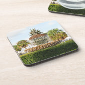 Charleston Sc-Ananas-Brunnen, Ufergegend-Park Getränkeuntersetzer (Linke Seite)