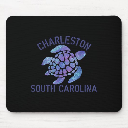 Charleston, SC Beach Design _ Tribal Turtle Gesche Mousepad (Vorne)