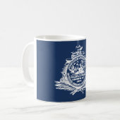 Charleston, SC Flag Kaffeetasse (Vorderseite Links)