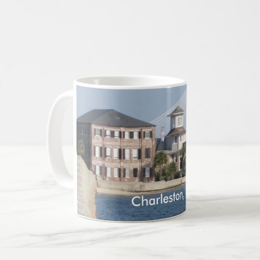 Charleston, Sc-Kaffee-Tasse Kaffeetasse (Vorderseite Links)