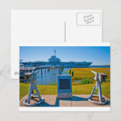 Charleston SC Postkarte (Vorne/Hinten)