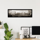 Charleston SC Square Foto 1909 Poster (Heimbüro)