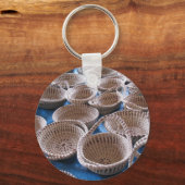 Charleston SC Sweetgrass Baskets Schlüsselanhänger (Vorderseite)