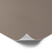 Charleston SC Towns - Brown Poster (Ecke)