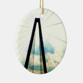 Charleston Sc-Verzierung Keramik Ornament (Rechts)