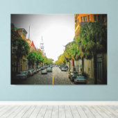Charleston Scene 2 Leinwanddruck (Insitu (Holzboden))
