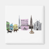 Charleston-Skyline Magnet (Vorne)