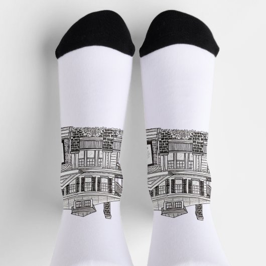 Charleston socks socken (Oben)