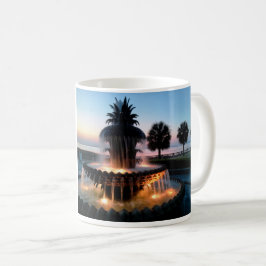 Charleston-Sonnenaufgang-Tasse Kaffeetasse