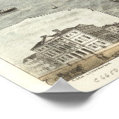 Charleston, South Carolina 1872 Poster (Ecke)