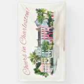 Charleston South Carolina Banner (Vertikal)