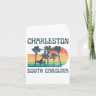 Charleston South Carolina Beach Sommerurlaub VI Karte