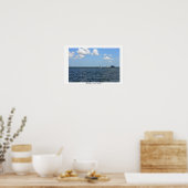 Charleston South Carolina Bridge Poster (Küche)