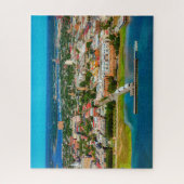 Charleston South Carolina City Skyline Foto Puzzle (Vertikal)