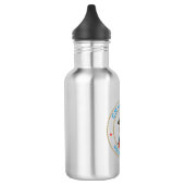 Charleston South Carolina Colonial Edelstahlflasche (Links)