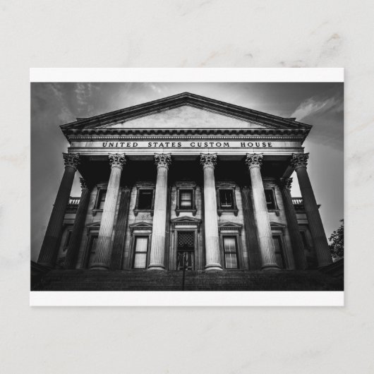 Charleston South Carolina Custom House Postkarte (Vorderseite)