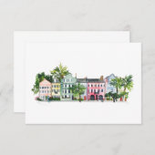 Charleston South Carolina Dankeskarte (Vorne/Hinten)