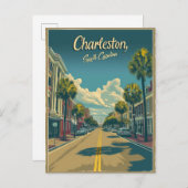 Charleston, South Carolina: Ein Vintages Postkarte (Vorne/Hinten)