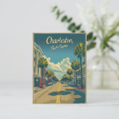 Charleston, South Carolina: Ein Vintages Postkarte (Stehend Vorderseite)