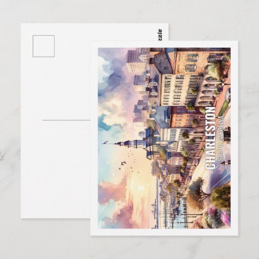 Charleston South Carolina Fantastischer Place Wass Postkarte (Vorne/Hinten)